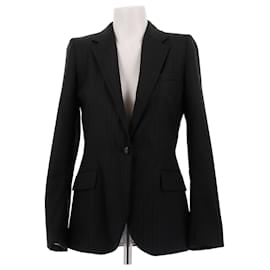 Blazer negro entallado de algodón - Barbara Bui