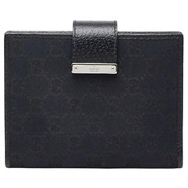 Cubierta de cuaderno/planificador de lona GG Gucci