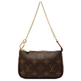 Mini Pochette Accessoires Monogramm Braun Louis Vuitton