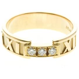 Tiffany & Co Tiffany Atlas 3P Diamantring aus Roségold