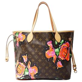 Sac tote Neverfull MM Monogram Rose de Louis Vuitton