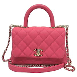 Chanel AS2215 Coco Handle XXS Borsa a Mano 2 in 1