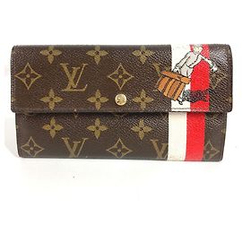 Portafoglio Lungo Sarah Monogram Groom Louis Vuitton