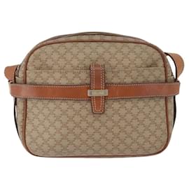 Borsa a Spalla Celine Vintage Macadam in Tela e Pelle - Céline
