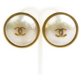 Pendientes de metal Chanel Coco Mark