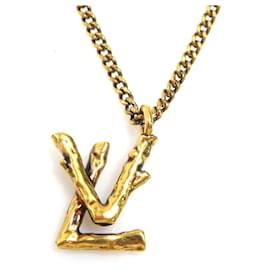 Louis Vuitton LV Twig Anhänger Halskette