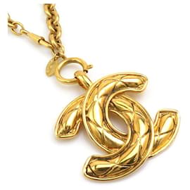 Collana in metallo dorato Coco Mark di CHANEL