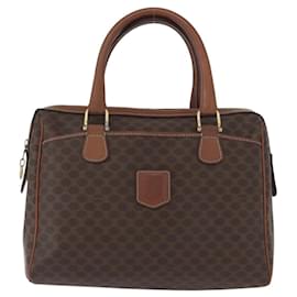Céline Borsa a mano vintage Macadam in tela e pelle Celine