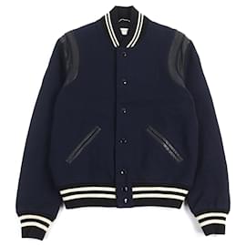 Veste Teddy en cuir de Saint Laurent Paris Eddie - Yves Saint Laurent