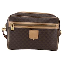 Céline Borsa a Spalla Macadam Vintage Celine in Tela e Pelle
