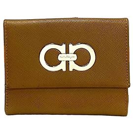 Portafoglio in pelle Salvatore Ferragamo