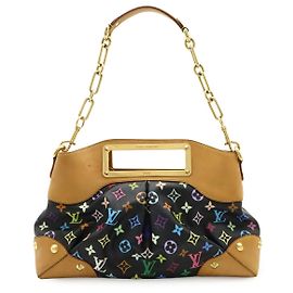 Borsa 2 in 2 Louis Vuitton Judy MM Monogram Multicolore