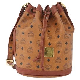 MCM Visetos Canvas and Leather