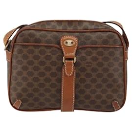 Céline Celine Vintage Macadam Tela e Pelle