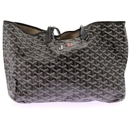 Borsa a mano Goyard monogramma nera