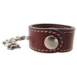 Porta guanti Hermès Nomad in Lise Rouge