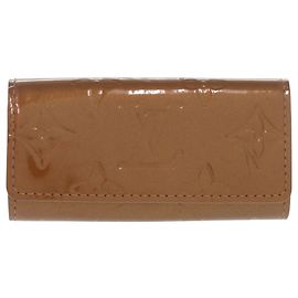 Étui à clés Monogram Vernis Bronze Multicle 4 de Louis Vuitton