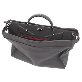 Borsa in pelle Fendi 2 in 1 Selleria Peekaboo Monster Bugseye