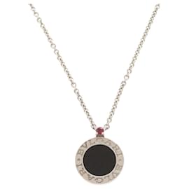 Collana Bvlgari Save the Children in argento sterling 925 con onice e rubino - Bulgari