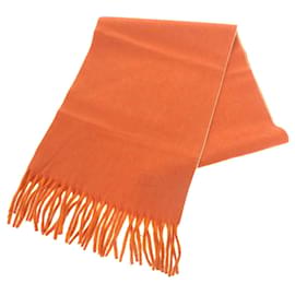 Chal de cachemira Hermès en naranja