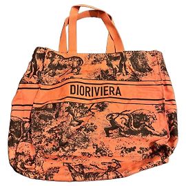 Dioriviera "Christian Dior" Tote Bag Orange