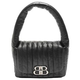 Borsa a spalla in pelle trapuntata Balenciaga Manaco