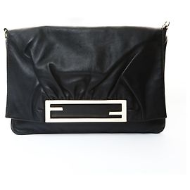 Borsa a spalla in pelle Fendi Bucket 2 in 1