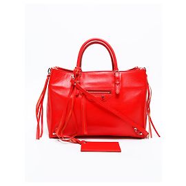 Bolso de papel rojo 2 en 1 de Balenciaga