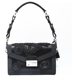 Borsa a Spalla in Raso SOUND BRAID di Prada