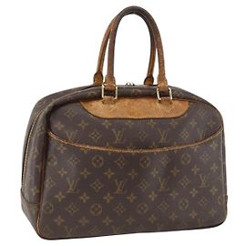 LOUIS VUITTON Borsa a Mano Monogram Deauville M47270 LV Auth BA11099