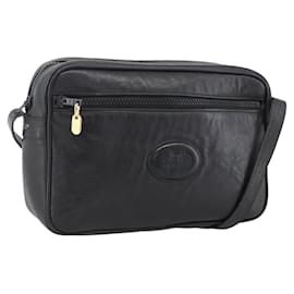 Céline Borsa a Spalla CELINE in Pelle Nera e Oro Auth bs33579