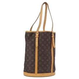 LOUIS VUITTON Monogram Bucket GM Shoulder Bag M42236 LV Auth ka2664