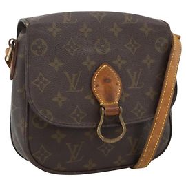 LOUIS VUITTON Borsa a Spalla Monogram Saint Cloud MM M51243 LV Auth ka2725