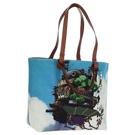 LOEWE - Borsa Anagram in tela del Castello Errante di Studio Ghibli Auth 166901SM