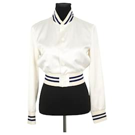 Ralph Lauren Weiße Baumwolljacke