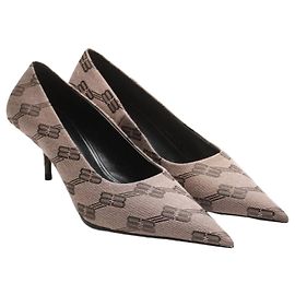 Décolleté Balenciaga BB Monogram Marrone Taglia 36