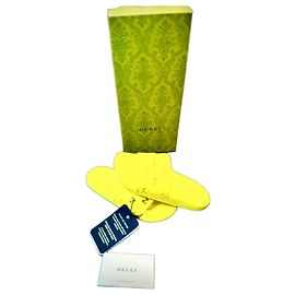 Sandali Gucci Slide Gialli 32 - 34