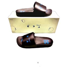 Off-White "Diag" Slides - Off White