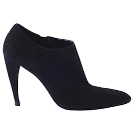 Tacchi in Pelle Scamosciata Nera Prada
