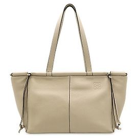 Borsa Tote Loewe Cushion in pelle piccola 2 in 1