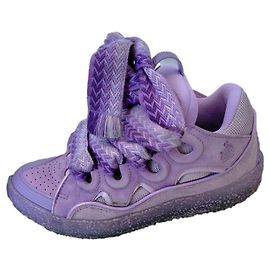 Lanvin Curv Sneaker Lila Leder Größe 39