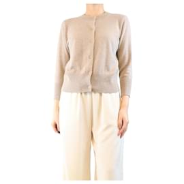 Neutrale cropped Strickjacke - Größe M - Vince