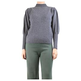 Grau Cashmere-Pullover - Größe S - Autre Marque
