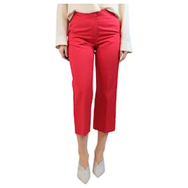 Rosa Baumwollmischung Hose - Größe UK 10 - Msgm