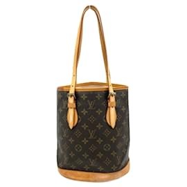 Louis Vuitton Monogram Canvas Bucket PM Tote Bag