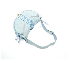 Christian Dior Denim Admit It Korsett Schultertasche