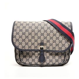 Borsa Messenger in Tela GG Gucci