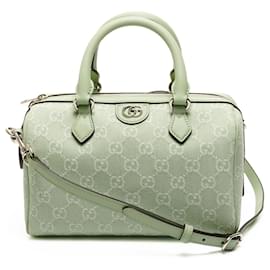 Borsa Boston 2 in 1 Gucci Ophidia in tela GG piccola verde