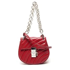 Borsa a spalla in pelle gioiello Chloé Drew 2 in 1