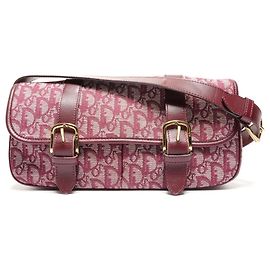 Borsa a tracolla in tela Trotter Christian Dior